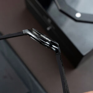 Đồng Hồ Hublot Classic Fusion Ceramic Gốm Đen Mặt Đen Đính Đá Nhà Máy JJZ 42mm (2)