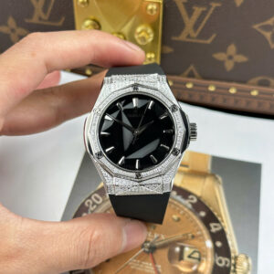 Đồng Hồ Hublot Classic Fusion Orlinski Titanium Đính Full Đá Replica 11 Nhà Máy HB 40mm (6)