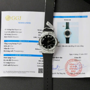 Đồng Hồ Hublot Orlinski Titanium Đính Full Kim Cương Moissanite Hong Kong Chế Tác 40mm (8)