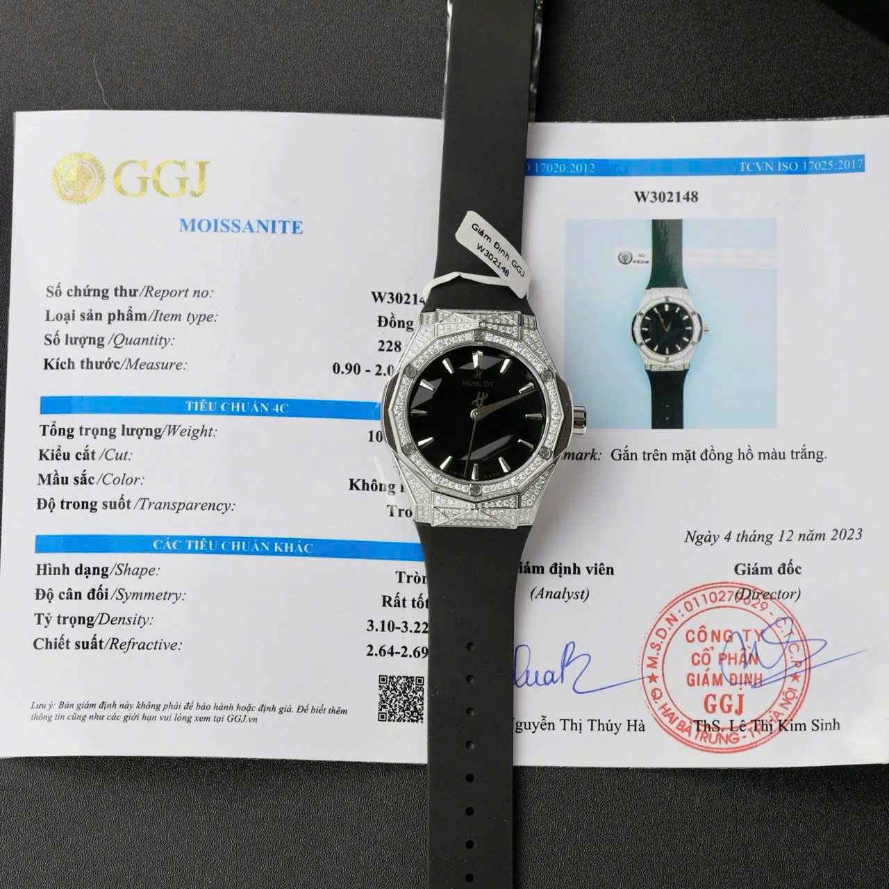 Đồng Hồ Hublot Orlinski Titanium Đính Full Kim Cương Moissanite Hong Kong Chế Tác 40mm (8) Đồng Hồ Hublot Orlinski Titanium Đính Full Kim Cương Moissanite Hong Kong Chế Tác 40mm (8)