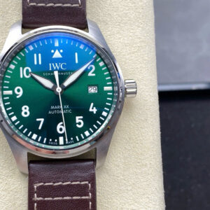 Đồng Hồ IWC Schaffhausen Pilot's Mark XX Rep 11 Mặt Xanh Lá Cây Nhà Máy ZM (3)