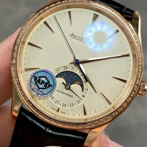 Đồng Hồ Jaeger LeCoultre Chế Tác Master Ultra Thin Moon Đính Đá Nhà Máy APS 39mm (7)