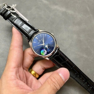 Đồng Hồ Jaeger LeCoultre Chế Tác Master Ultra Thin Moon Mặt Xanh Dương Nhà Máy APS 39mm (4)