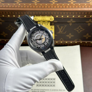 Đồng Hồ Omega Aqua Terra Worldtimer Màu Xám Dây Cao Su Máy VS 41mm (7)