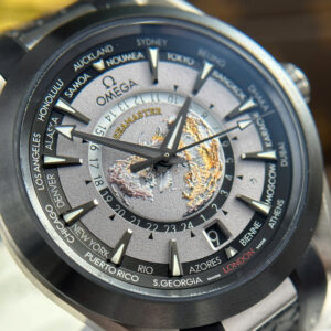 Đồng Hồ Omega Aqua Terra Worldtimer Màu Xám Dây Cao Su Máy VS 41mm (7)