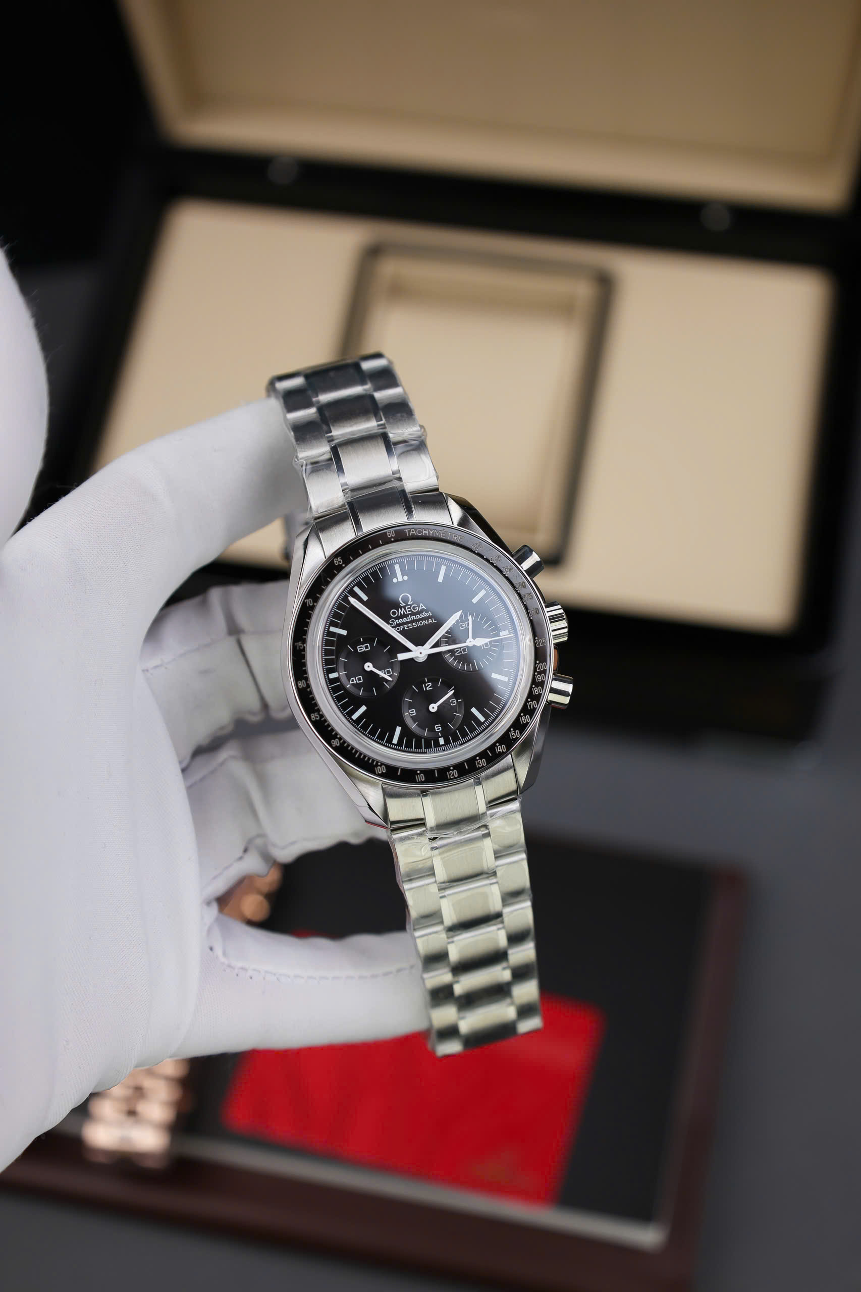 Đồng Hồ Omega Rep 1 1 SpeedMaster Moonwatch Đáy Kín Nhà Máy OM 42mm (6)