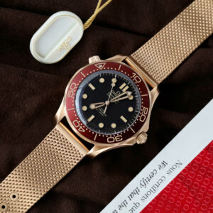 Đồng Hồ Omega Replica 1 1 Seamaster Diver 300M Bronze Gold Cao Cấp Nhất Xưởng VS (5)