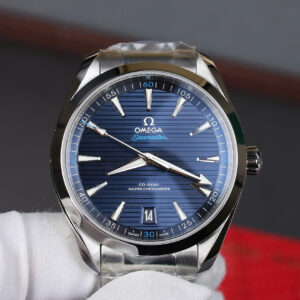 Đồng Hồ Omega Replica 11 Seamaster Aqua Terra 150M Mặt Số Xanh Dương Xưởng VS 41mm (7)