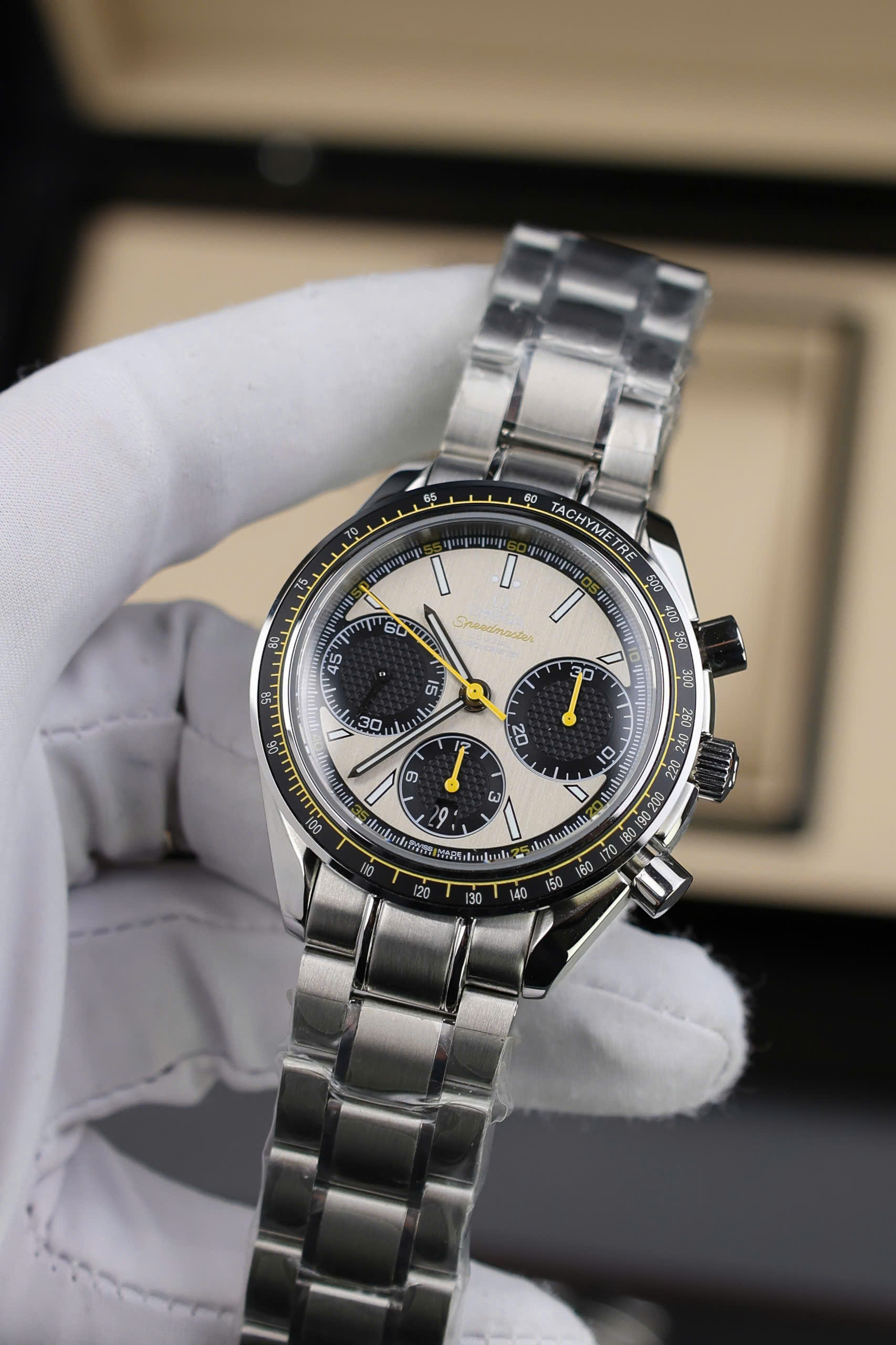Đồng Hồ Omega Replica 11 Speedmaster '57 Chronograph Mặt Số Xám 40mm (4) Đồng Hồ Omega Replica 11 Speedmaster '57 Chronograph Mặt Số Xám 40mm (3)