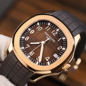 Đồng Hồ Patek Philippe Chế Tác Bọc Vàng 18K Aquanaut 5167R Mặt Chocolate 3K Factory 40mm (4)
