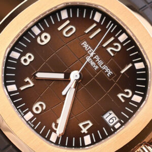 Đồng Hồ Patek Philippe Chế Tác Bọc Vàng 18K Aquanaut 5167R Mặt Chocolate 3K Factory 40mm (4)