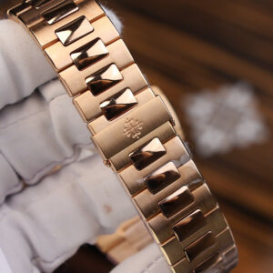 Đồng Hồ Patek Philippe Chế Tác Bọc Vàng 18K Nautilus 5711 Mặt Chocolate 3K Factory 40mm (12)