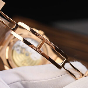 Đồng Hồ Patek Philippe Chế Tác Bọc Vàng 18K Nautilus 5711 Mặt Chocolate 3K Factory 40mm (12)