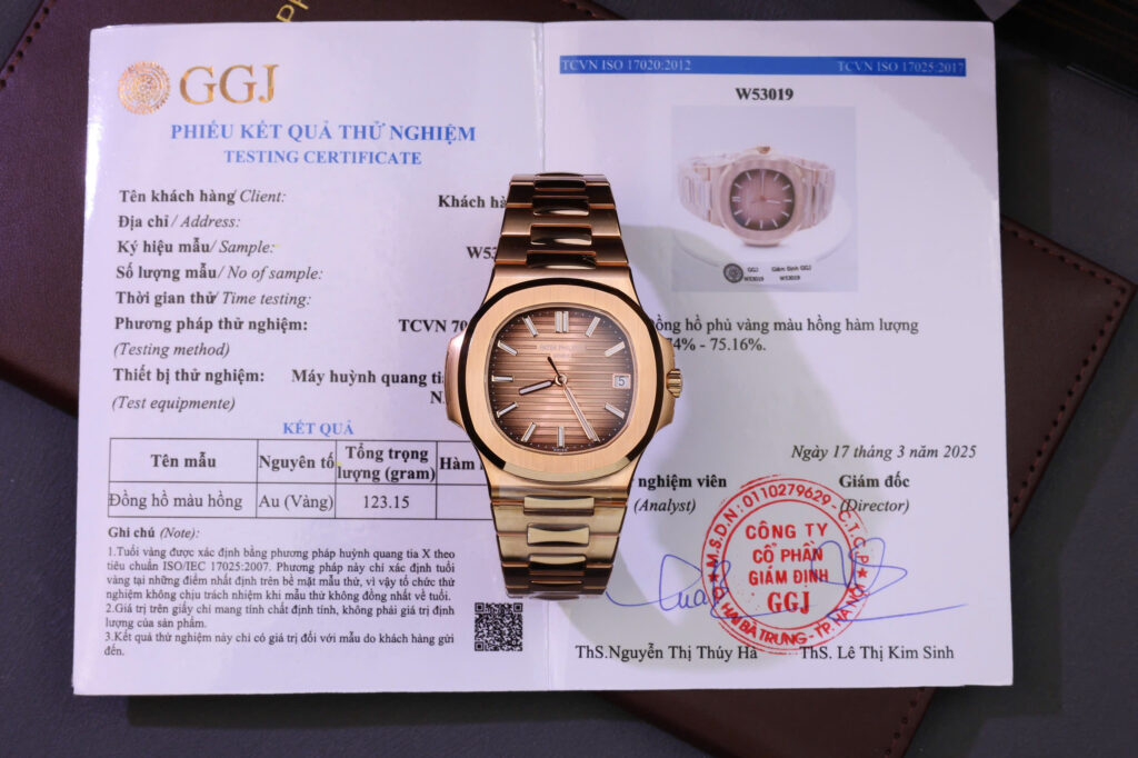 Đồng Hồ Patek Philippe Chế Tác Bọc Vàng 18K Nautilus 5711 Mặt Chocolate 3K Factory 40mm (12)