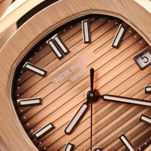 Đồng Hồ Patek Philippe Chế Tác Bọc Vàng 18K Nautilus 5711 Mặt Chocolate 3K Factory 40mm (12)