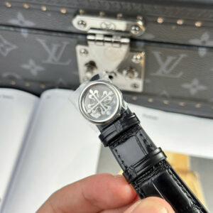 Đồng Hồ Patek Philippe Chế Tác Complications 5205G Mặt Xanh Dương Nhà Máy KM 40mm (1)