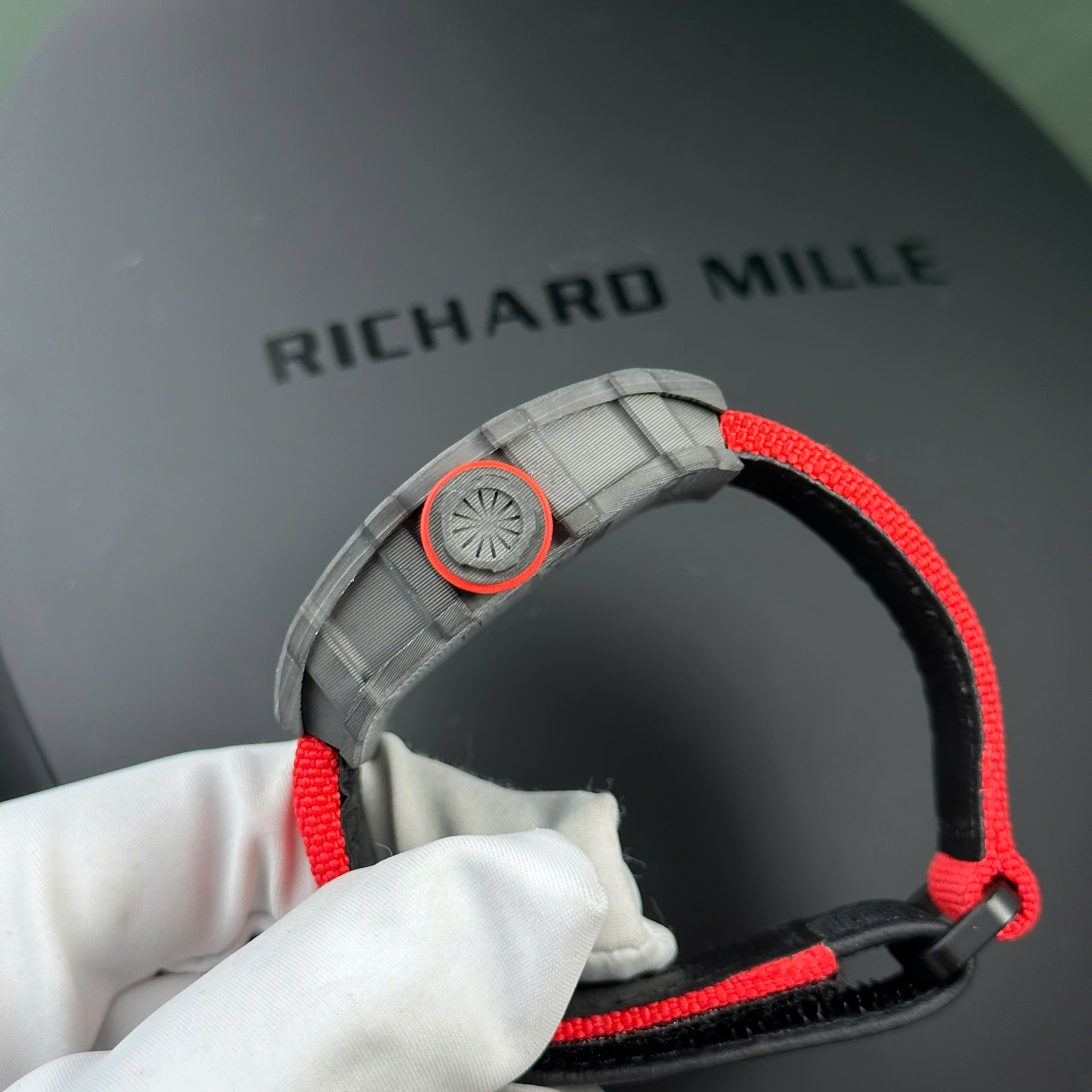 Đồng Hồ Richard Mille RM35-01 Rafael Nadal Chế Tác Carbon NTPT Nhà Máy BBR 44,5x50mm (8)