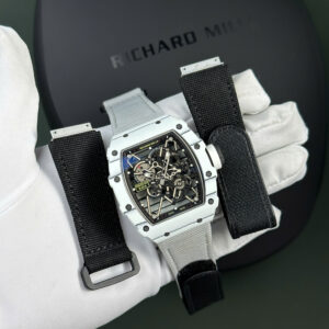Đồng Hồ Richard Mille RM35-01 Rafael Nadal Chế Tác Carbon Trắng Nhà Máy BBR 44,5x50mm (1)