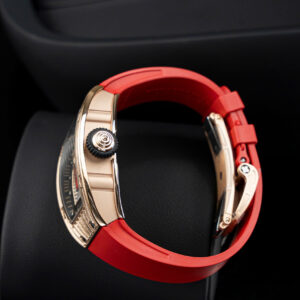 Đồng Hồ Richard Mille Rep 1 1 RM07-01 Nữ Đính Đá Dây Cao Su Màu Đỏ Xưởng ZF 32x46mm (3)