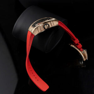 Đồng Hồ Richard Mille Rep 1 1 RM07-01 Nữ Đính Đá Dây Cao Su Màu Đỏ Xưởng ZF 32x46mm (3)