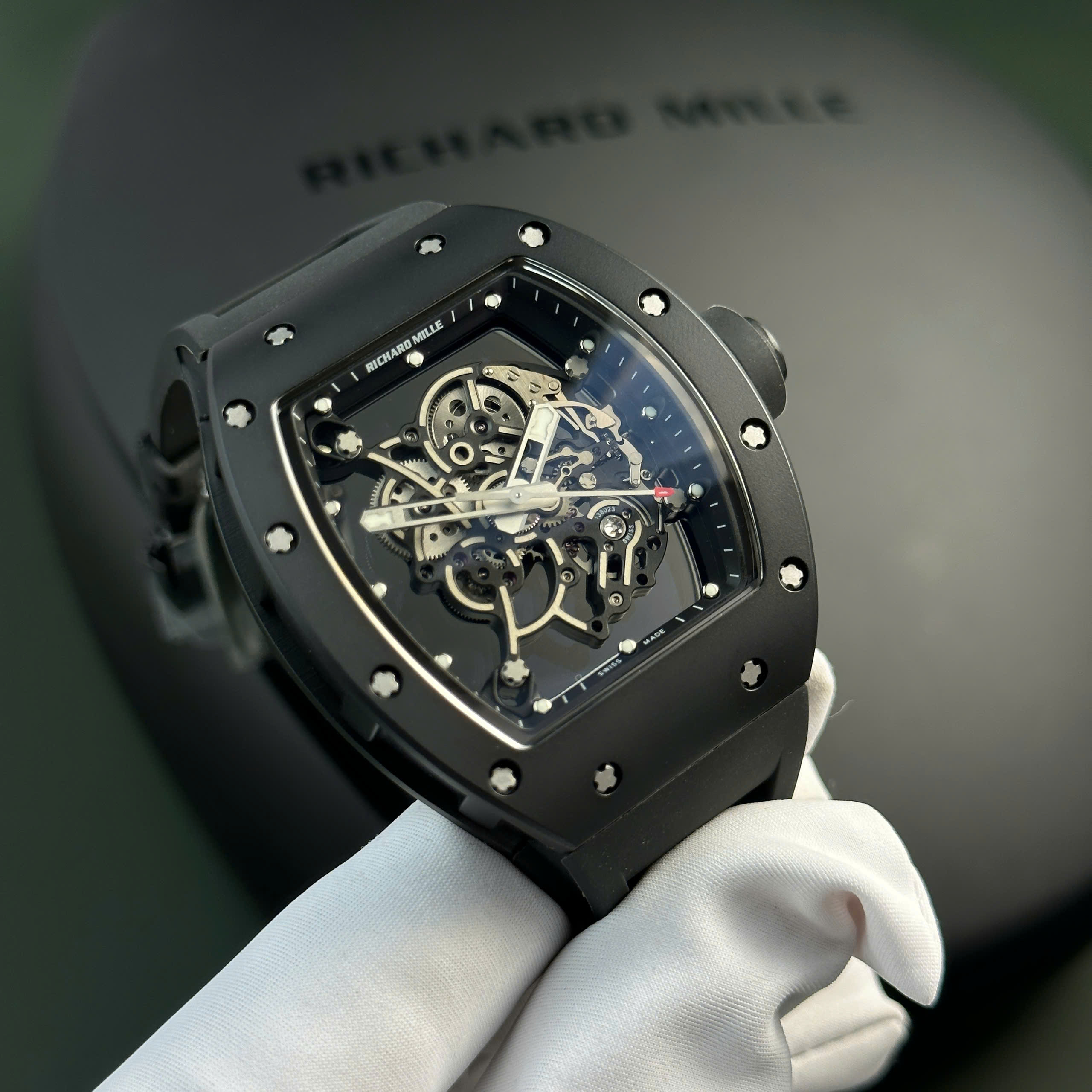 Đồng Hồ Richard Mille Replica 11 RM055 Bubba Watson Vỏ Gốm Đen Nhà Máy BBR 42,7x49,9mm (11) Đồng Hồ Richard Mille Replica 11 RM055 Bubba Watson Vỏ Gốm Đen Nhà Máy BBR 42,7x49,9mm (9)