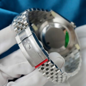 Đồng Hồ Rolex 1 1 DateJust 126300 Mặt Xanh Dương Viền Trơn Nhà Máy VS Chế Tác 41mm (1)