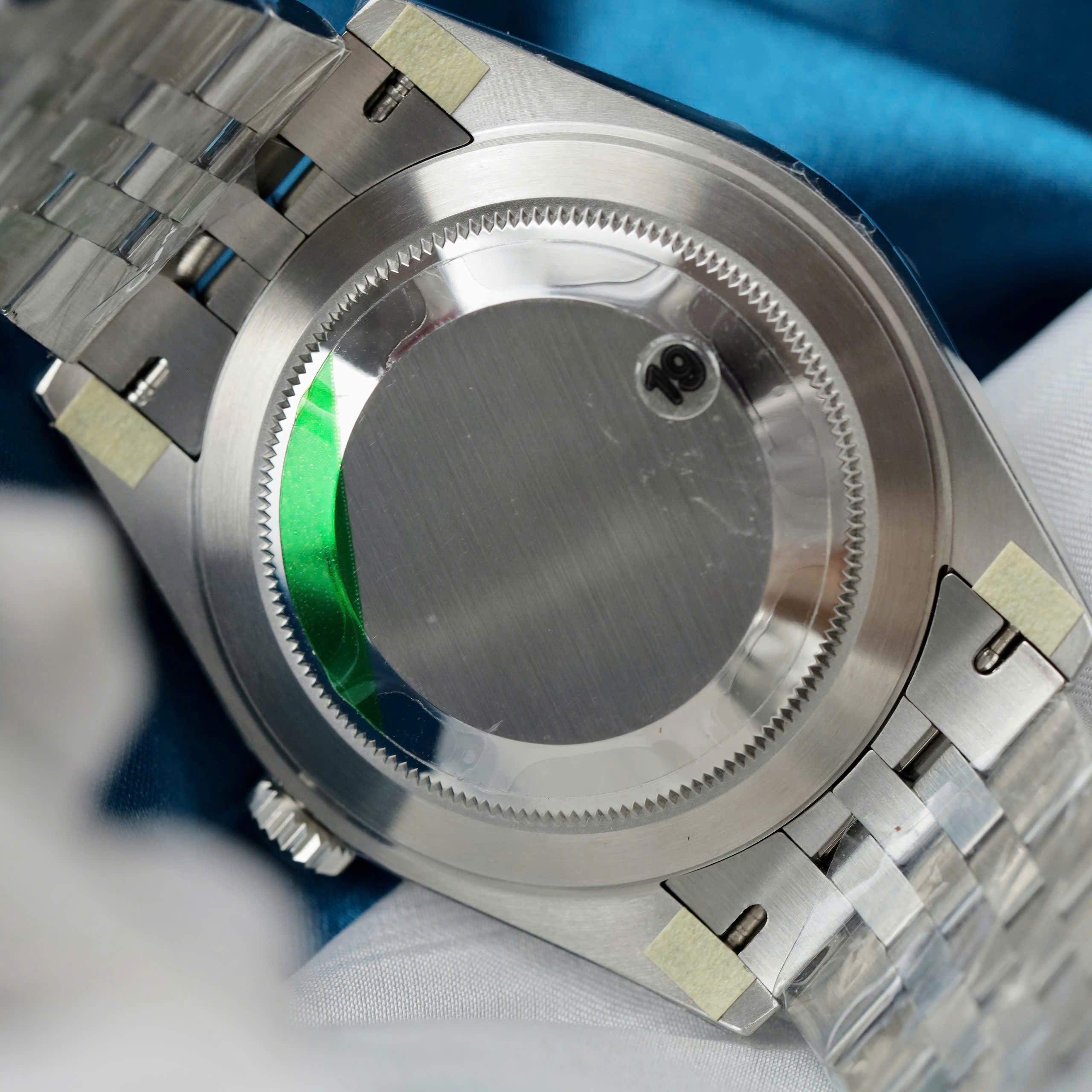 Đồng Hồ Rolex 1 1 DateJust 126300 Mặt Xanh Dương Viền Trơn Nhà Máy VS Chế Tác 41mm (5)