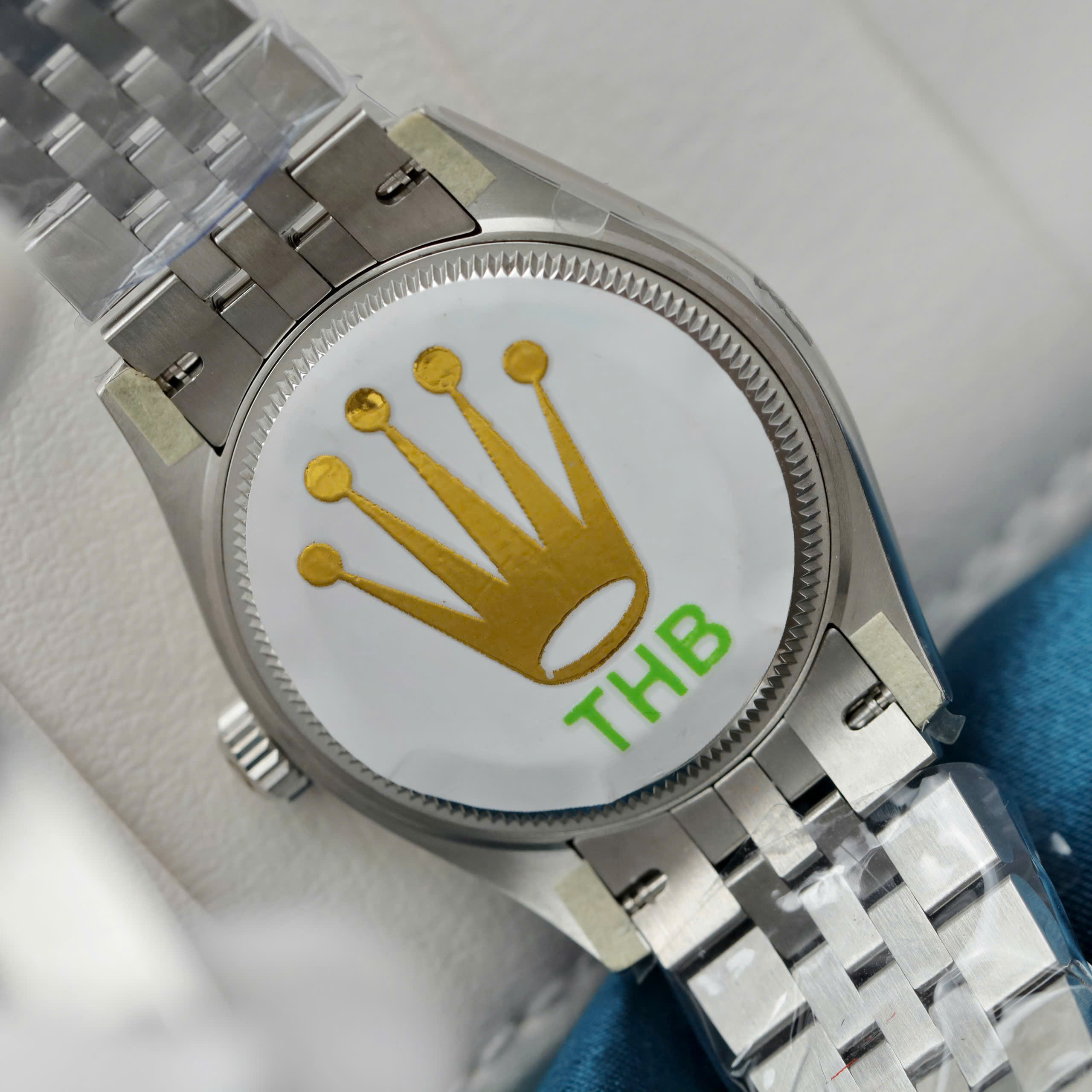 Đồng Hồ Rolex 1 1 Datejust M278274-0036 Mặt Số Hoa Xanh Nhà Máy THB Chế Tác 31mm (7)