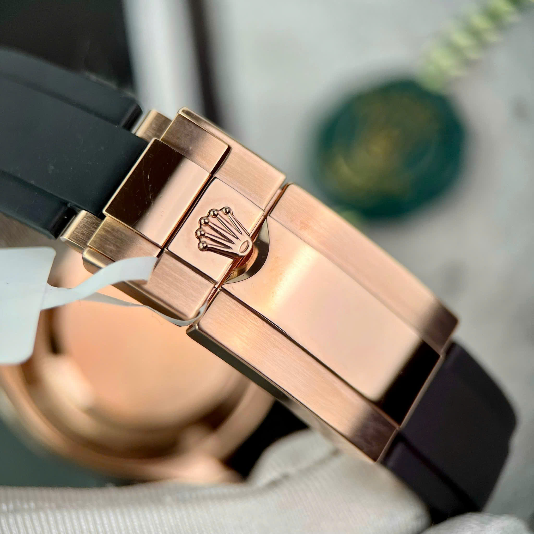 Đồng Hồ Rolex 1 1 Daytona 116595RBOW Rainbow Bọc Vàng Đính Đá Quý Nhân Tạo 40mm (2)