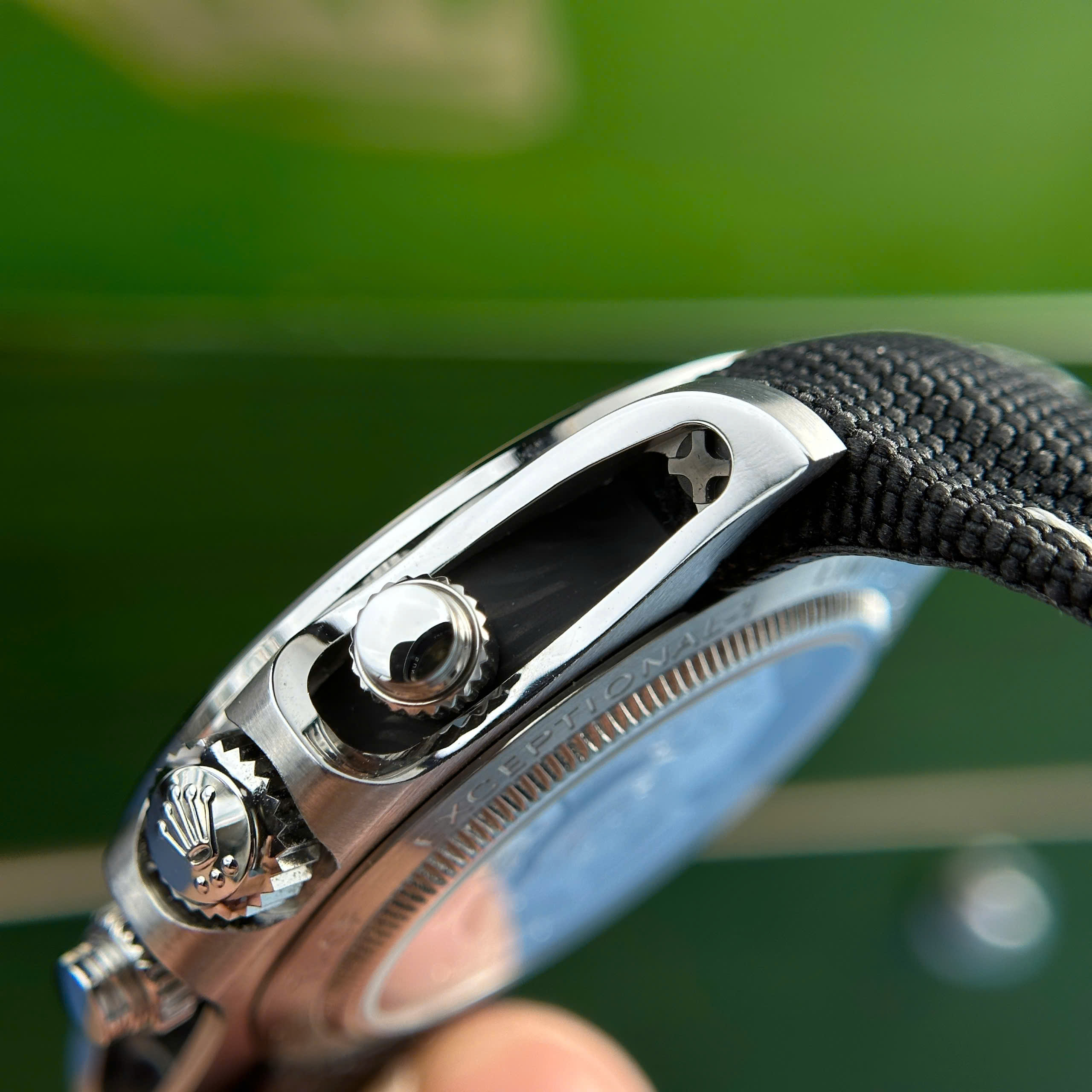 Đồng Hồ Rolex Rep 11 Daytona Exceptional-1 DiW Chế Tác Carbon Siêu Nhẹ 40mm (10)