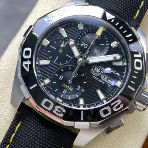 Đồng Hồ TAG Heuer Aquaracer Replica Cao Cấp Nhất Dây Da Đen 43mm (9)