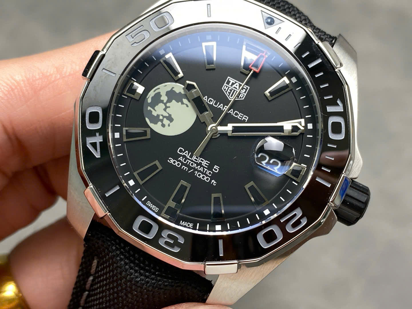 Đồng Hồ Tag Heuer Aquaracer WAY201J.FC6370 Calibre 5 Replica Cao Cấp 43mm (1)