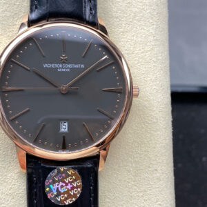 Đồng Hồ Vacheron Constantin Patrimony 85180 Rose Gold Mặt Xám Rep 11 Nhà Máy VS+ 40mm (2)