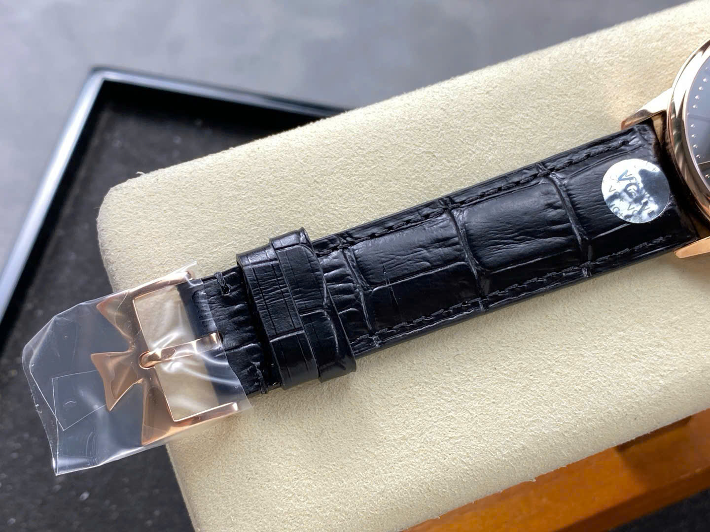 Đồng Hồ Vacheron Constantin Patrimony 85180 Rose Gold Mặt Xám Rep 11 Nhà Máy VS+ 40mm (4)