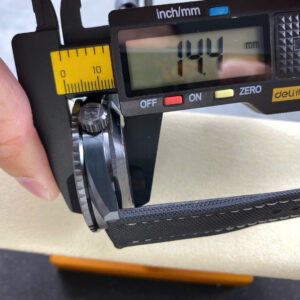 Đồng hồ Blancpain Fifty Fathoms Bathyscaphe 5000A Gốm Đen Mặt Xanh Xưởng GFF 44mm (1)