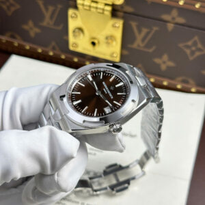 Đồng hồ Vacheron Constantin Chế Tác Overseas 4500V Mặt Nâu Nhà Máy MKS 41mm (1)