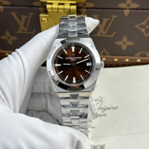 Đồng hồ Vacheron Constantin Chế Tác Overseas 4500V Mặt Nâu Nhà Máy MKS 41mm (1)