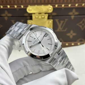 Đồng hồ Vacheron Constantin Chế Tác Overseas 4500V Mặt Trắng Nhà Máy MKS 41mm (1)