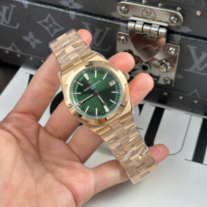 Đồng hồ Vacheron Constantin Rep 11 Overseas 4500V Mặt Xanh Lá Cây MKS Factory 41mm (2)