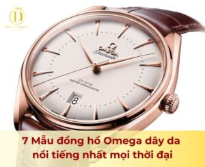 đồng hồ omega dây da