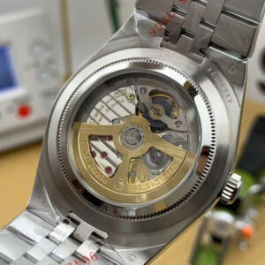 Đồng Hồ Rolex Land-Dweller 127336 Mặt Số Xanh Băng Giá Họa Tiết Tổ Ong Chế Tác 40mm (1)