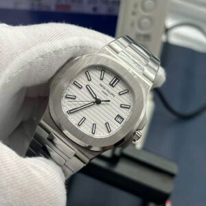 Đồng Hồ Patek Philippe Nautilus 5711 Mặt Số Trắng Replica Cao Cấp Xưởng 3K 40mm (5)