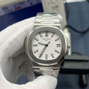Đồng Hồ Patek Philippe Nautilus 5711 Mặt Số Trắng Replica Cao Cấp Xưởng 3K 40mm (5)
