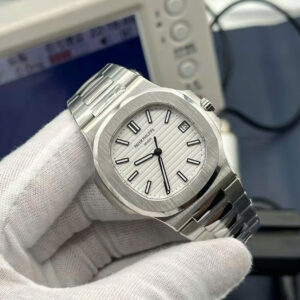 Đồng Hồ Patek Philippe Nautilus 5711 Mặt Số Trắng Replica Cao Cấp Xưởng 3K 40mm (5)