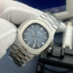 Đồng Hồ Patek Philippe Nautilus 5711 Mặt Số Xanh Blue Replica Cao Cấp Xưởng 3K 40mm (8)