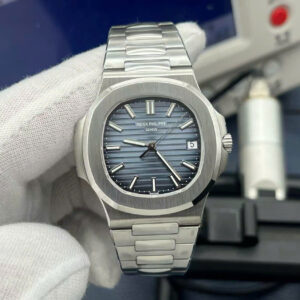 Đồng Hồ Patek Philippe Nautilus 5711 Mặt Số Xanh Blue Replica Cao Cấp Xưởng 3K 40mm (8)