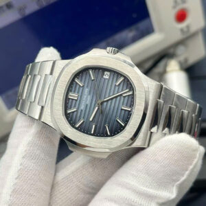 Đồng Hồ Patek Philippe Nautilus 5711 Mặt Số Xanh Blue Replica Cao Cấp Xưởng 3K 40mm (8)