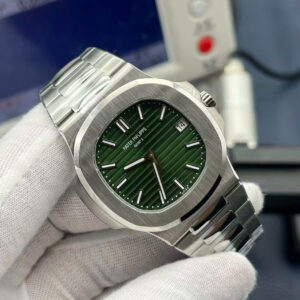 Đồng Hồ Patek Philippe Nautilus 5711 Mặt Số Xanh Lá Replica Cao Cấp Xưởng 3K 40mm (8)