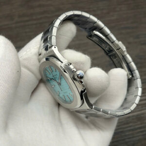 Đồng Hồ Patek Philippe Nautilus 5711 Mặt Số Xanh Tiffany Replica Cao Cấp Xưởng 3K 40mm (4)