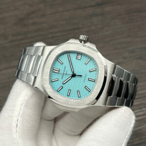 Đồng Hồ Patek Philippe Nautilus 5711 Mặt Số Xanh Tiffany Replica Cao Cấp Xưởng 3K 40mm (4)